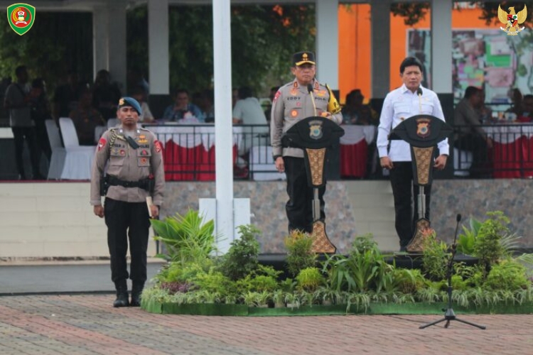 PJ Gubernur Maluku Hadiri Apel