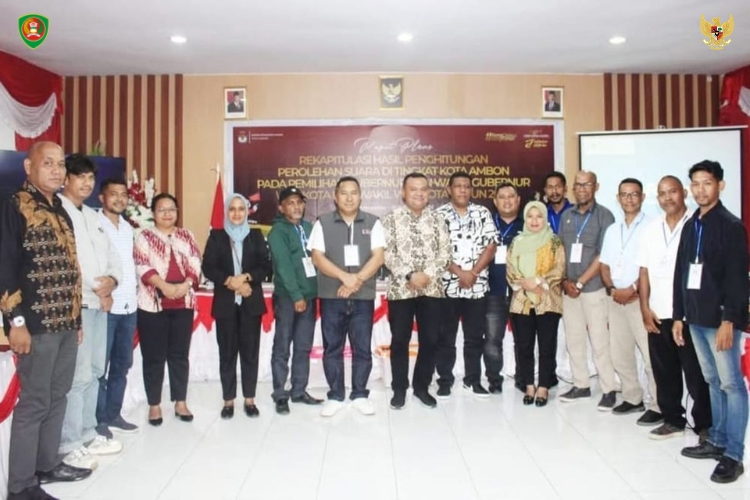 Rekap Perolehan Suara Pilkada Ambon