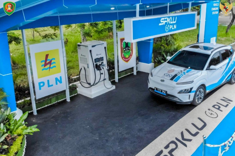 SPKLU Maluku Siap Layani 24 Jam