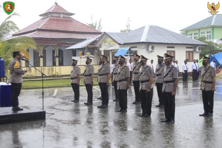 Polres Kepulauan Aru Patroli Malam Ciptakan Keamanan