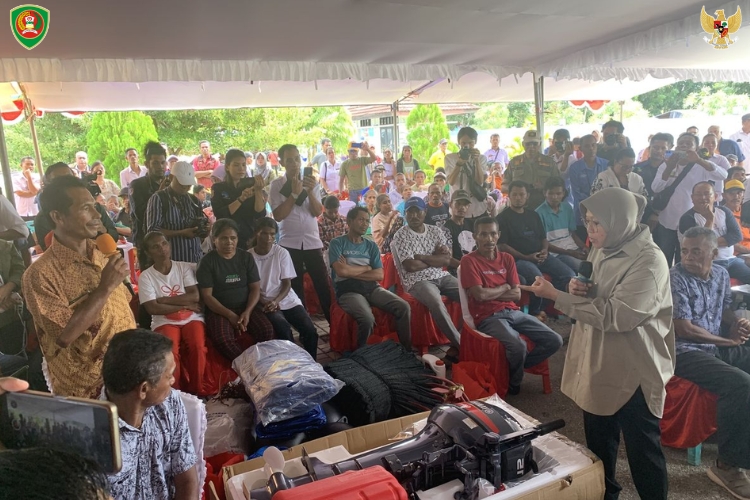 Bansos Ramadan Warga Kepulauan Tanimbar