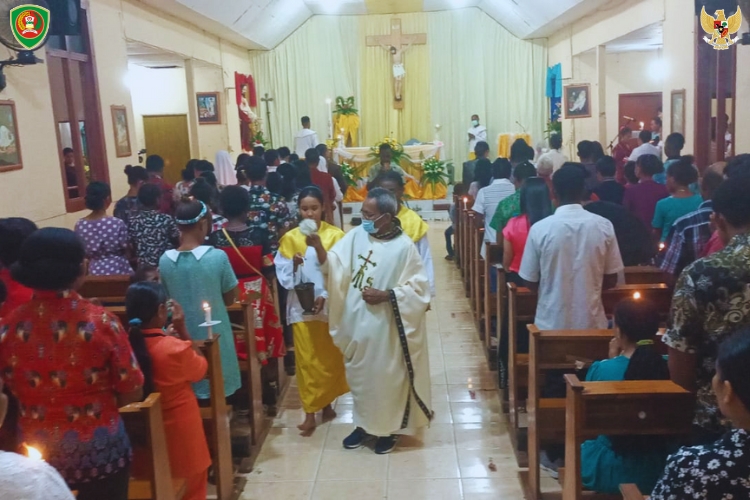 Perayaan Paskah yang Penuh Makna di Kampung Benjina
